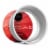 8  x 3  Round Pan with Removable Bottom by Last Confection Perspective: front