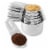 7-Pack, Stainless Steel Measuring Cup Set by Last Confection Perspective: front