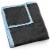 2 Blankets 80 x72  Thick Moving & Packing Blanket - Black by Sure-Max Perspective: front