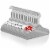 50 Gray Velvet 11 Baby Hangers by Casafield Perspective: front