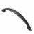 Solid Curved Oil Rubbed Bronze 5 Hole Centers Cabinet Pulls - 10 Pk Perspective: front
