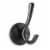 5 Pack Heavy-Duty Coat & Hat Wall Hook with Round Base-Black- Cauldham Perspective: front