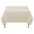 70 Square Polyester Tablecloth - Beige by Lann's Linens Perspective: front