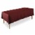70 x 120 10pk Rectangular Polyester Tablecloths - Burgundy Perspective: front