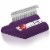 50 Purple Velvet 14  Kid's Hangers by Casafield Perspective: front