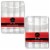 (Set of 2) Stainless Steel 10 x 15 Baking & Cooling Racks Perspective: front