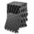 36 Gym Exercise Flooring Mats - 12 Foam Workout Floor Tiles - Black Perspective: front