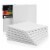 Stretched Canvas for Painting - Primed White Art Canvases 12 x 12  8pk Perspective: front