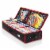 Casafield Wrapping Paper Storage Container, Gift Wrap Organizer Box - Black Perspective: front