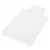 36 x 48 Office Desk Chair Mat with Lip for Hardwood Floors, Clear Perspective: front