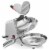 Ice Crusher Shaver Machine, Stainless Steel Blades for Snow Cones Perspective: front