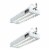 Hydrofarm FLT22 Agrobrite 2-Tube Hydroponic 2Ft Grow Light Fixture 48W (2 Pack) Perspective: front