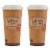 Life Story Corky Cup Reusable 16 oz Insulated Travel Mug Coffee Thermos (2 Pack) Perspective: front