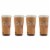 Life Story Corky Cup 16 oz Reusable Insulated Travel Mug Coffee Thermos (4 Pack) Perspective: front