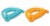 Intex Sit 'N Float Inflatable Colorful Floating Loungers, 2 Pack (Colors Vary) Perspective: front