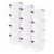 Sterilite 17631706 27 Quart ClearView Latch Box Storage Tote Container, 12 Pack Perspective: front
