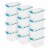 Sterilite Large 20 Qt Home Storage Container Tote with Latching Lids, (12 Pack) Perspective: front