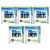 BlueDEF Diesel Exhaust Fluid Synthetic Urea Deionized Water 2.5 Gallon (5 Pack) Perspective: front