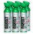 Boost Oxygen Natural Portable 10 Liter Pure Canned Oxygen Canister (6 Pack) Perspective: front