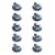 Intex River Run 1 Person Inflatable Floating Tube Lake/Pool/Ocean Raft (10 Pack) Perspective: front