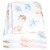 Sweet Home Collection | Seashells Printed Sheet Set, Kids Fun and Comfortable, Full Perspective: front