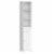HOMCOM Bathroom Storage Cabinet Tall Towel Organizer Wood Tower Shelves Cupboard Perspective: front