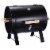20  Outdoor Tabletop BBQ Charcoal Grill Metal Free-standing w/Wooden Handle Perspective: front