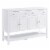 47  Modern Kitchen Sideboard Buffet Storage Cabinet w/ Adjustable Shelves, White Perspective: front