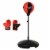 Indoor Fun Toy Punch Boxing Bag w/ Fillable Base & Soft Safety Mitts for Kids Perspective: front