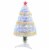 Artificial Christmas Tree 3' Indoor Realistic Holiday Decoration, 90 Tips, White Perspective: front