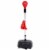 Hitting Bag Boxer Circle Set Freestanding Suction Cup, Adjustable Height Perspective: front