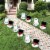 Big Dot of Happiness Let It Snow - Snowman Lawn Outdoor Christmas & Holiday Yard Decor 10 Pc Perspective: front