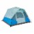 Outbound QuickCamp 6 Person 3 Season Cabin Tent with Rainfly and Carry Bag, Blue Perspective: front