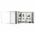 30 Inch Aluminum Bathroom Medicine Cabinet with Recess Or Surface Mount 30x26 Perspective: front