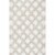 Nuloom Francene Diamond Trellis Shag Area Rug in Ivory Perspective: front