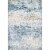 nuLOOM Wilde Abstract Distressed Area Rug in Blue Perspective: front