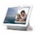 Google Nest Hub Max - Chalk Perspective: front
