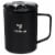 Reduce® Hot Mug with Lid - Black Perspective: front