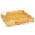 NutriChef PKCZBD10 Bamboo Cheese Cutting Board Perspective: front