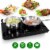 NutriChef 1800W Dual Induction Digital Temp Double Burner Countertop Cooktop Perspective: front