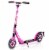 Hurtle Renegade Lightweight Foldable Teen and Adult Commuter Kick Scooter, Pink Perspective: front