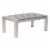 Zuo Cosmopolitan Outdoor Coffee Table in Gray Perspective: front
