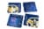Marvel’s Captain Marvel Celestial Goose 4-Piece Melamine Plate Set Perspective: front