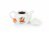 Harry Potter Hogwarts Mini Porcelain Teapot 5oz Perspective: front