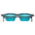 Loving Pets Bella Roma Travel Bowl - Blue Perspective: front