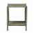 Vintage Series Metal Open Night Stand - Green Perspective: front