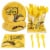 Taco Party Bundle, Includes Plates, Napkins, Cups, and Cutlery (24 Guests,144 Pieces) Perspective: front