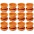 12 Pack Small Terra Cotta Pots with Saucers for Indoor and Outdoor, Brown, 2.7 x 2.5 inches Perspective: front