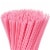 300ct Plastic Pink Disposable Party Drinking Straws 10" Perspective: front