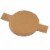 200pcs 9" Non-Stick Unbleached Round Parchment Paper for Baking w/Easy Lift Tab Perspective: front